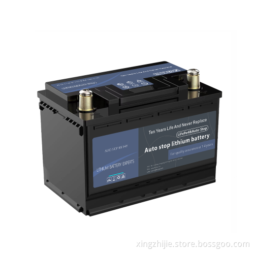 Lithium Car Battery 12.8V 120AH CCA1320A - High Quality Start-Stop Cranking Battery Sale